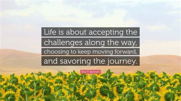 Accept Challenges in Life |