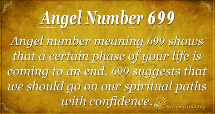 ANGEL NUMBER 699