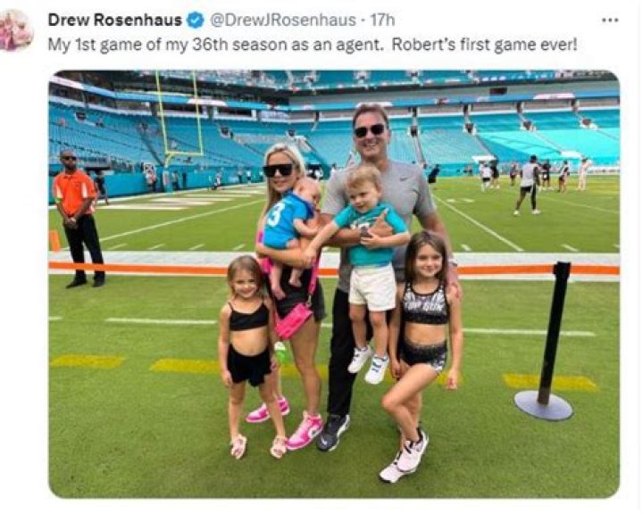 Drew Rosenhaus -- Divorce Case Dismissed ... Staying Married to Hot W