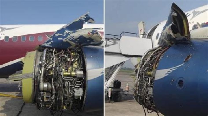Engine Failure Caught On CCTV