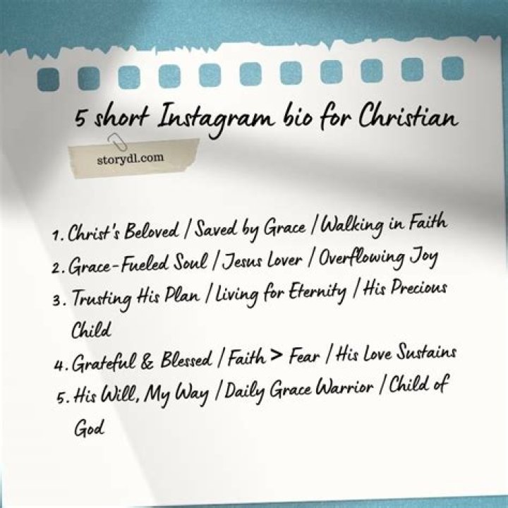 Exploring Christian Bios For Instagram