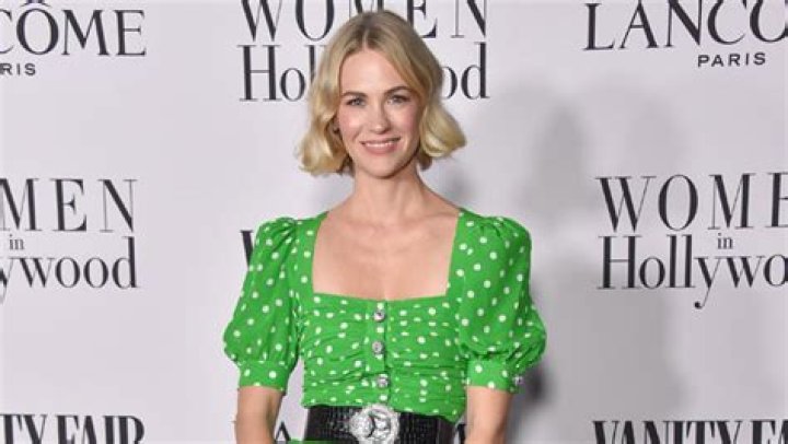January Jones Wears Purple Bikini At Home: Photo Hollywood Life