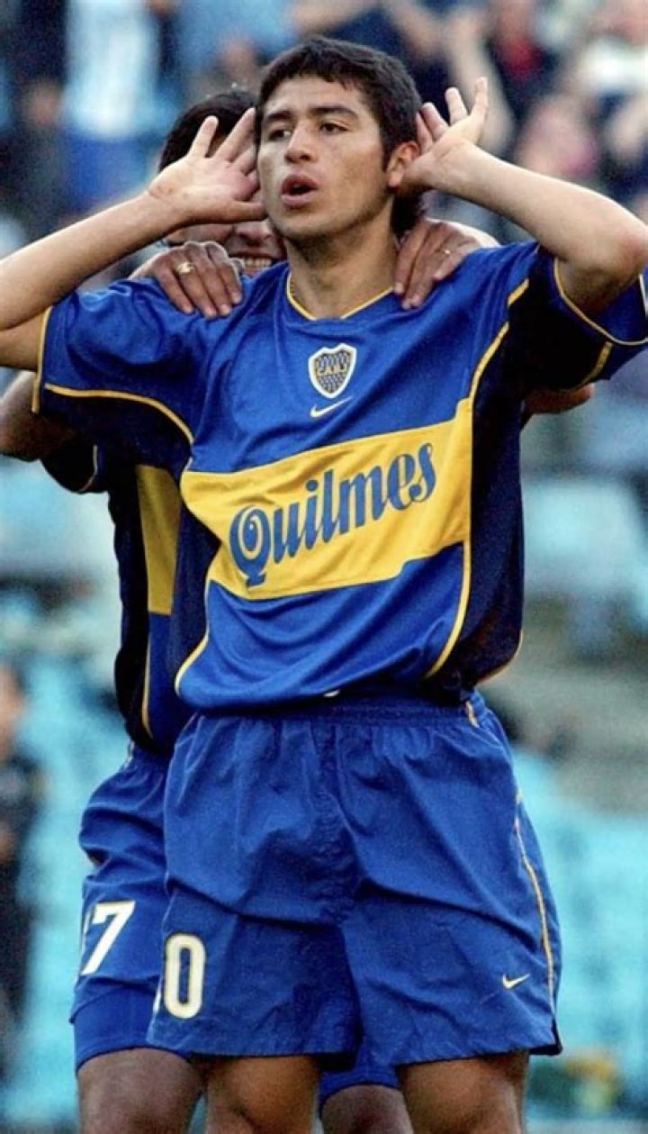 Juan Roman Riquelme's Iconic Gesture