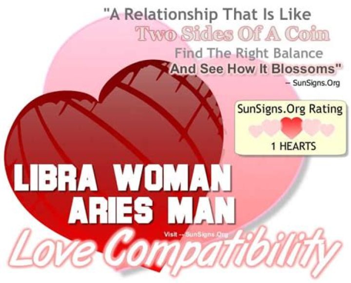 Libra Woman Aries Man - Opposites Attract |