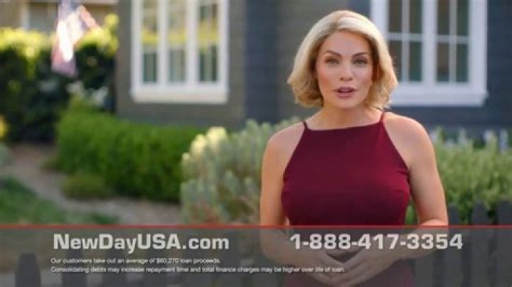 New Day USA Commercial Actress Blonde