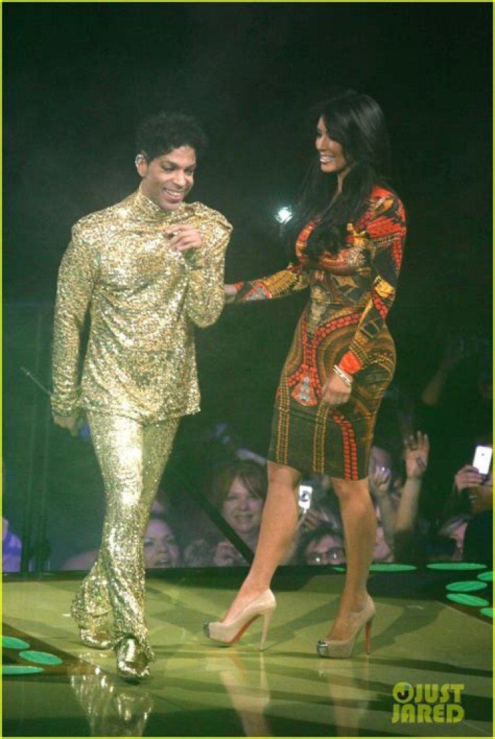 Prince Kicked Kim Kardashian Off Stage During Performance ·