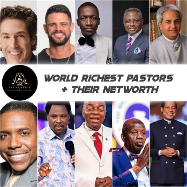 Seven Nigerians Make List Of Top 20 World Richest Pastors (Full List)