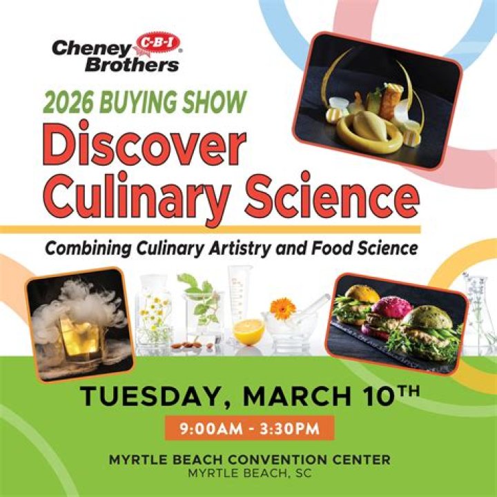 Your Guide To The 2024 Cheney Brothers Food Show Myrtle Beach